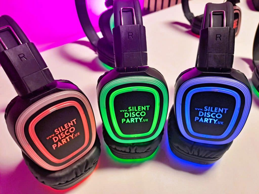 Silent Disco Headphone Hire from Silent Disco Party UK